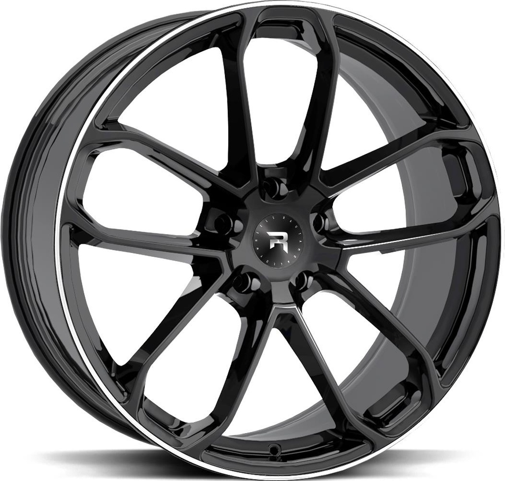 R-SERIES R14 BLACK POL 11x21 5/112 ET41 CB66.6