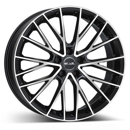 MAK SPECIALE BLK/POL 11.5x23 5/120 ET48 CB63.4