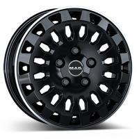 MAK OVERLAND GLOSS BLACK M.RING 7x17 5/108 ET46 CB65.1