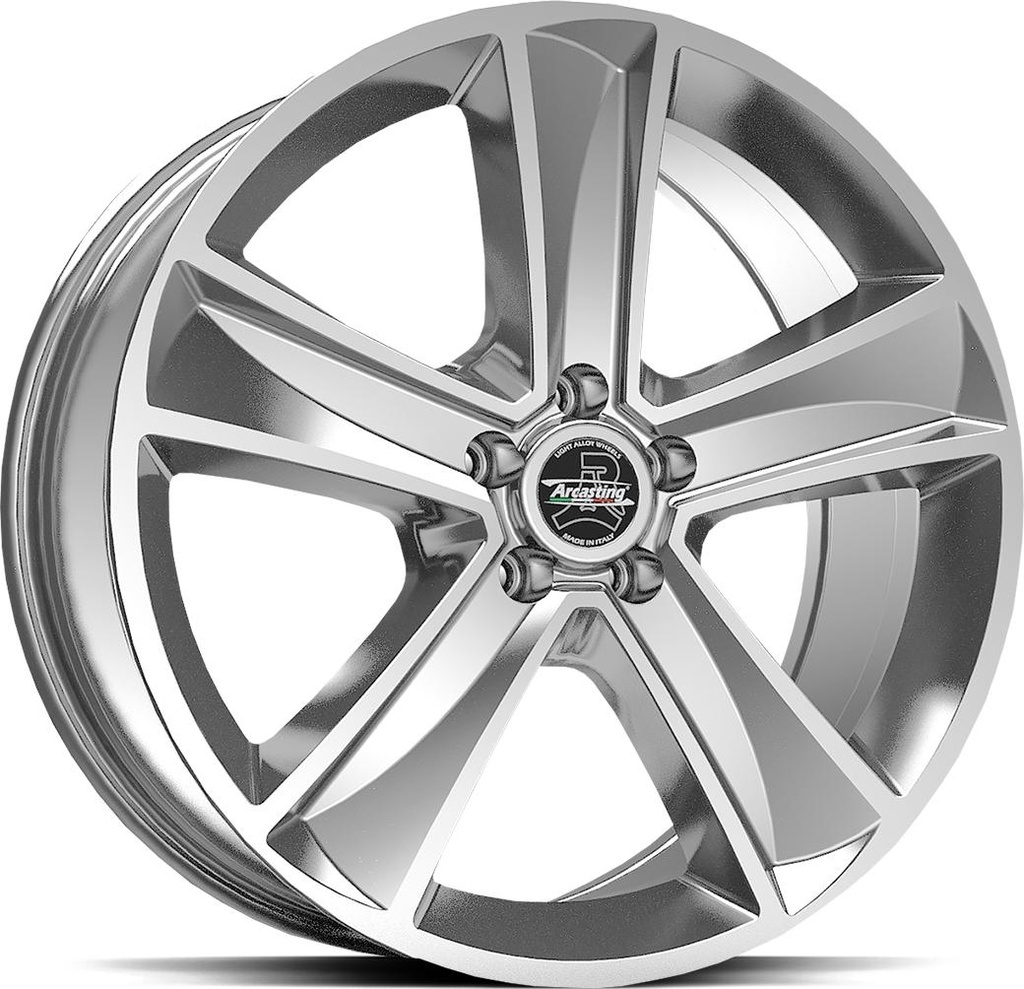ARCASTING MAMMUT CHROME SILV 7.5x18 5/112 ET45 CB66.6
