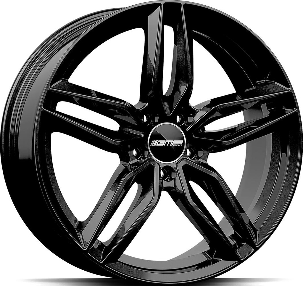 GMP FASTEN GLOSS BLACK 7.5x17 5/108 ET40 CB73.1