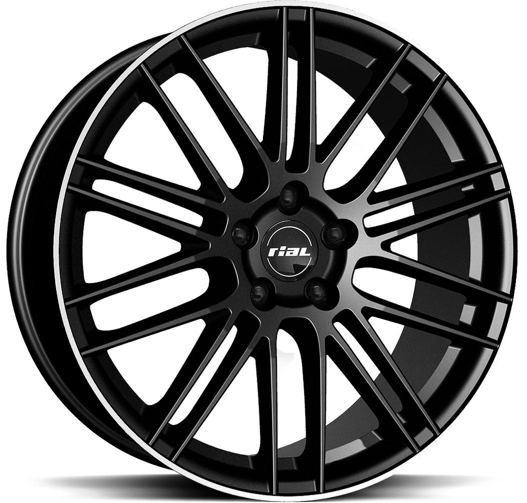 RIAL KIBO DIAM BLACK LIP POL 8x19 5/114.3 ET40 CB70.1