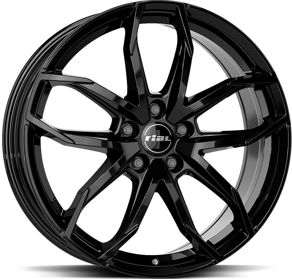 RIAL LUCCA DIAM BLACK 6.5x16 4/100 ET45 CB63.4