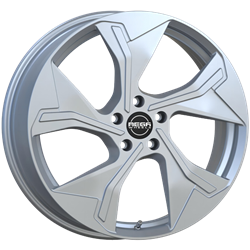 MEGA WHEELS TRITON DARK SILVER 7.5x18 5/108 ET47 CB63.3