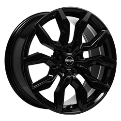 MEGA WHEELS NOVA BLACK 8.5x18 5/112 ET36 CB66.6