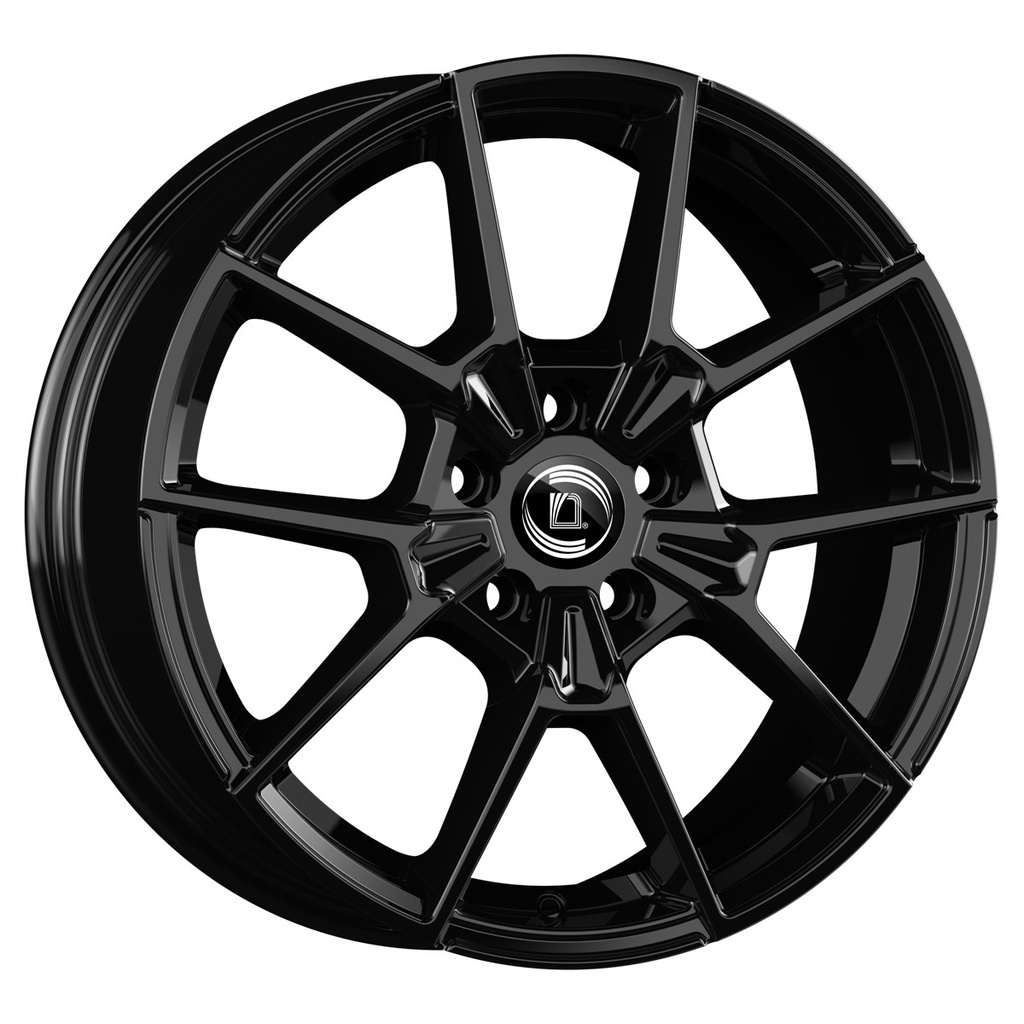 DIEWE NEVE GLOSSY BLACK 7.5x18 4/108 ET30 CB65.1
