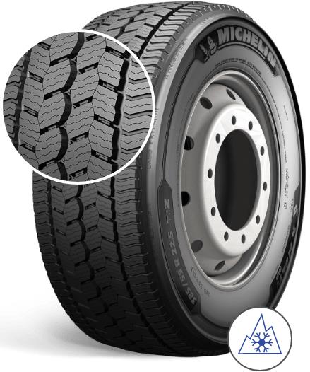 385/65R22.5 160K MICHELIN X MULTI GRIP Z AS VG XL ALL POSITION