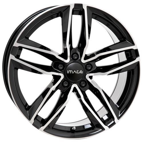 STATUSFÄLGAR COLT BLACK FRONT POLISHED 8.5x20 5/108 ET47 CB63.3