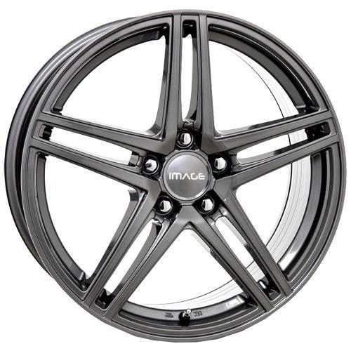 STATUSFÄLGAR STAR LIGHT ANTHRACITE GREY 9x18 5/112 ET53 CB66.5
