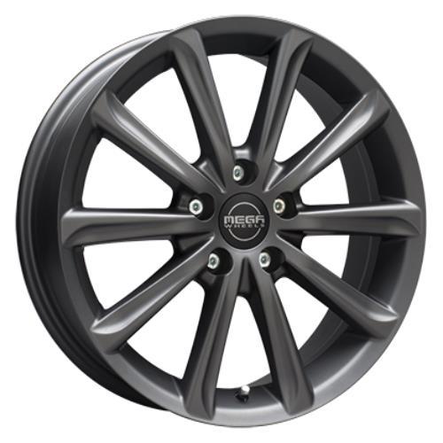 STATUSFÄLGAR VIRGO DARK MAT ANTHRACITE GREY 6x15 4/100 ET42 CB73.2