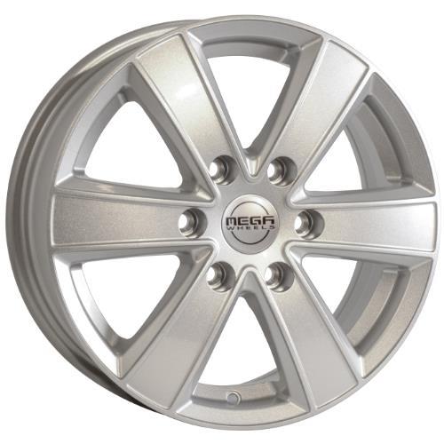 STATUSFÄLGAR HERCULES 6 SILVER 6.5x16 6/120 ET50 CB74.6