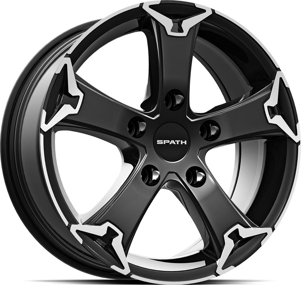 SPATH SP52 H BLACK LIP POL 8x18 5/120 ET60 CB65.1
