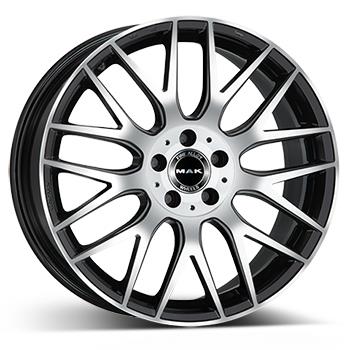 MAK ARROW BLK/POL 10x21 5/112 ET52 CB66.6