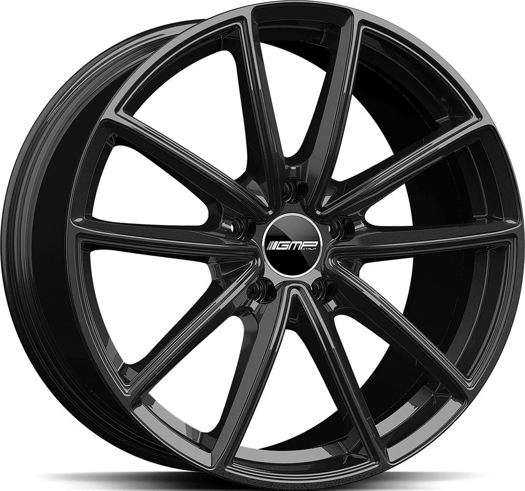 GMP TITAN GLOSS BLACK 11.5x21 5/130 ET61 CB71.6