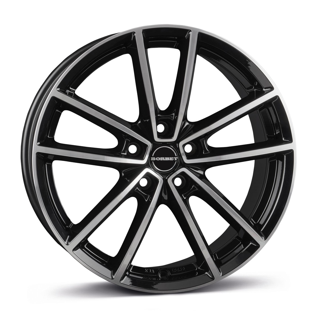 BORBET W BLACK POL GLOSS 8x18 5/112 ET48 CB57.1