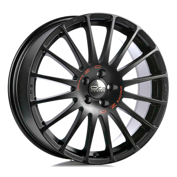 OZ SUPERTURISMO BLACK 7x17 4/108 ET48 CB75.1
