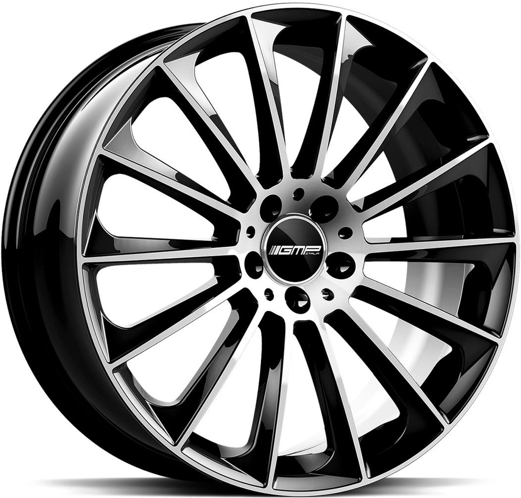 GMP STELLAR BLACK DIAM 8.5x19 5/112 ET35 CB66.6