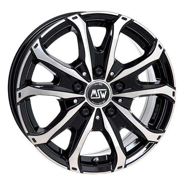 MSW 48 VAN BLK/POL 6.5x15 5/118 ET55 CB71.1