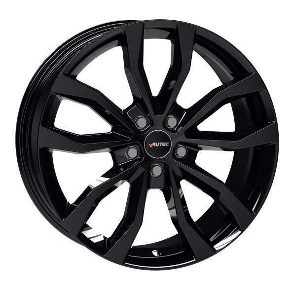 STATUSFÄLGAR UTECA GLOSS BLACK 8x18 5/114.3 ET45 CB70