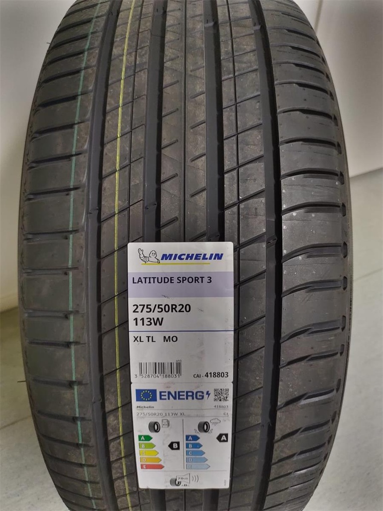 235/50R19 103V MICHELIN LATITUDE SPORT 3 A VOL XL VOL