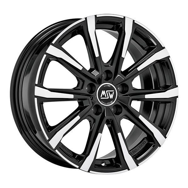 MSW 79 BLK/POL 6.5x16 5/100 ET47 CB57.1