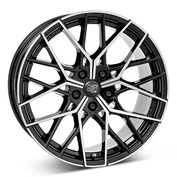 MSW 74 G.BLK/POL 8x18 5/112 ET35 CB73.1