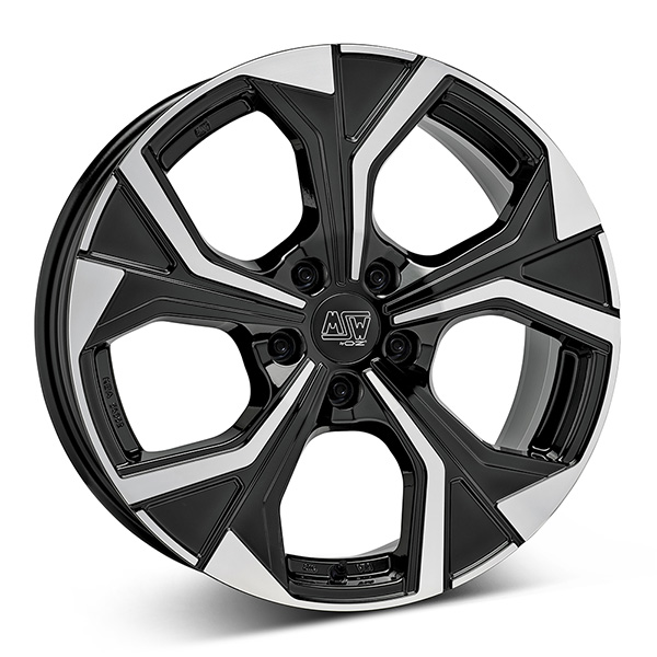 MSW 43 G.BLK/POL 8x20 5/112 ET45 CB57.1
