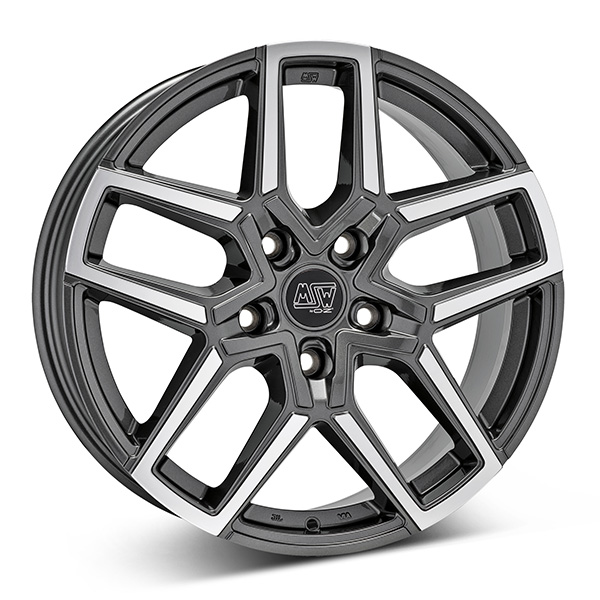 MSW 52 G.GUN/POL 8.5x20 5/114.3 ET35 CB73.1