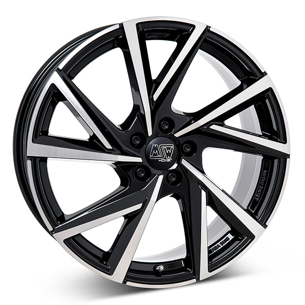 MSW 80 G.BLK/POL 7.5x18 5/112 ET40 CB57.1