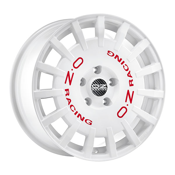 OZ RALLY RACING WHITE 8x18 5/100 ET45 CB68.1