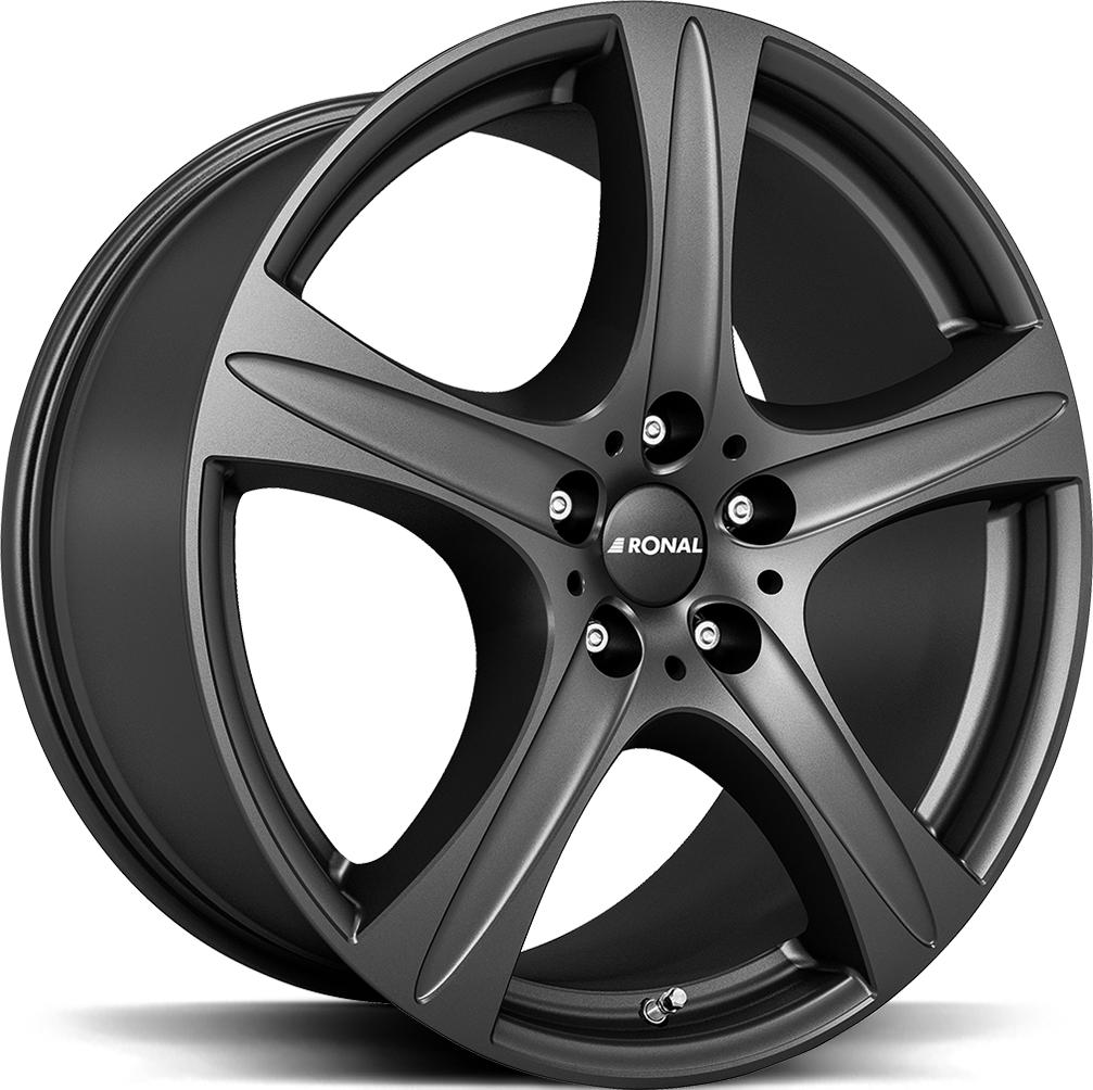 RONAL R55 SUV BLACK MATT 8.5x18 5/108 ET45 CB76