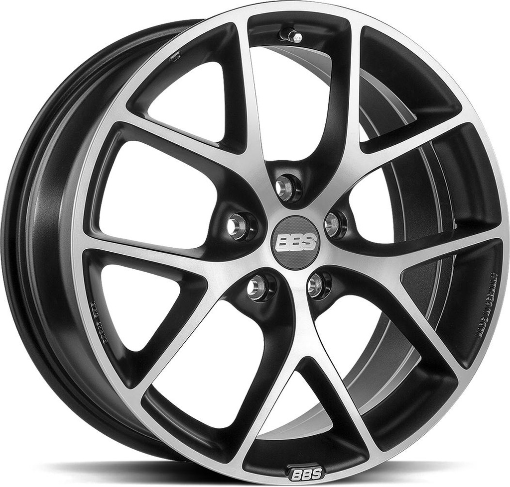 BBS SR VOLC GREY DIAM CUT 7.5x17 5/112 ET45 CB82