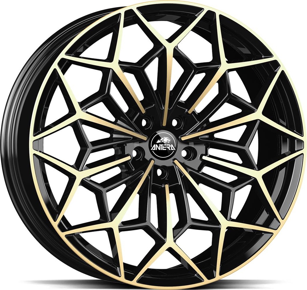 GMP A105 PIANO BLACK CHAMPAGNE 10.5x22 5/112 ET30 CB66.6