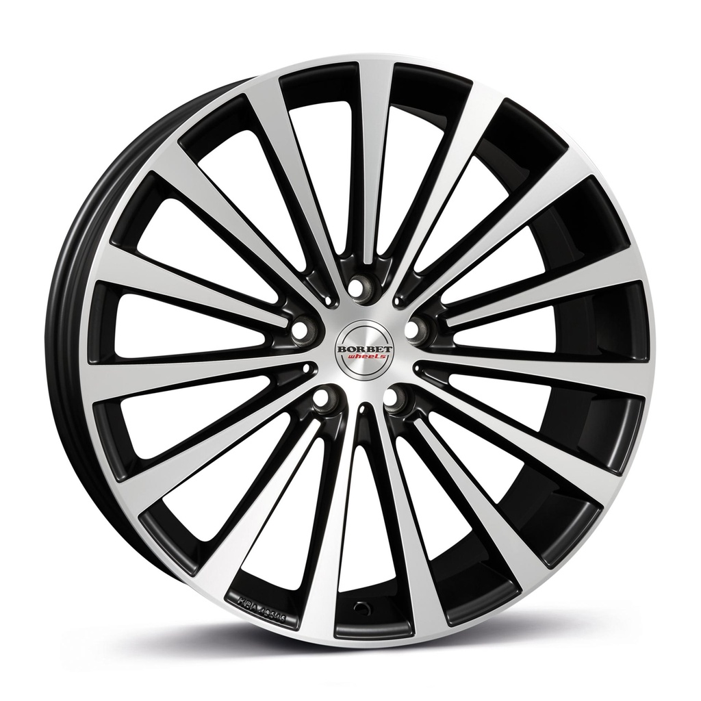 BORBET BLX BLACK POL MATT 8.5x19 5/112 ET35 CB72.6