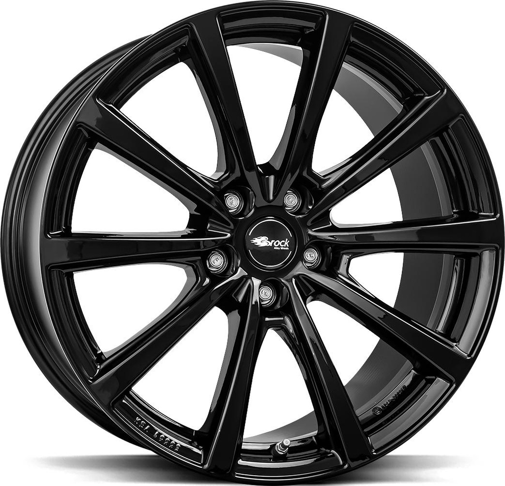 BROCK B32 BLACK MATT 7.5x18 5/114.3 ET35 CB72.6