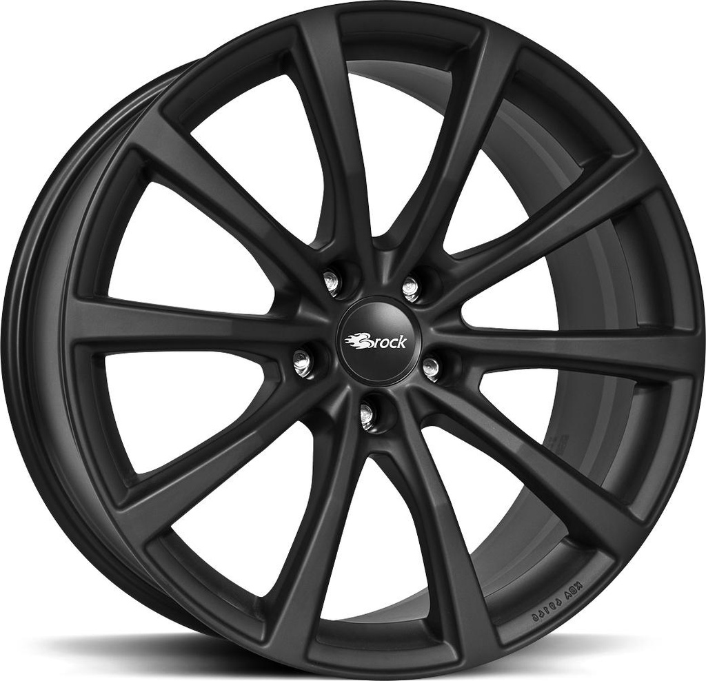 BROCK B32 BLACK MATT 7.5x19 5/114.3 ET53 CB67.1