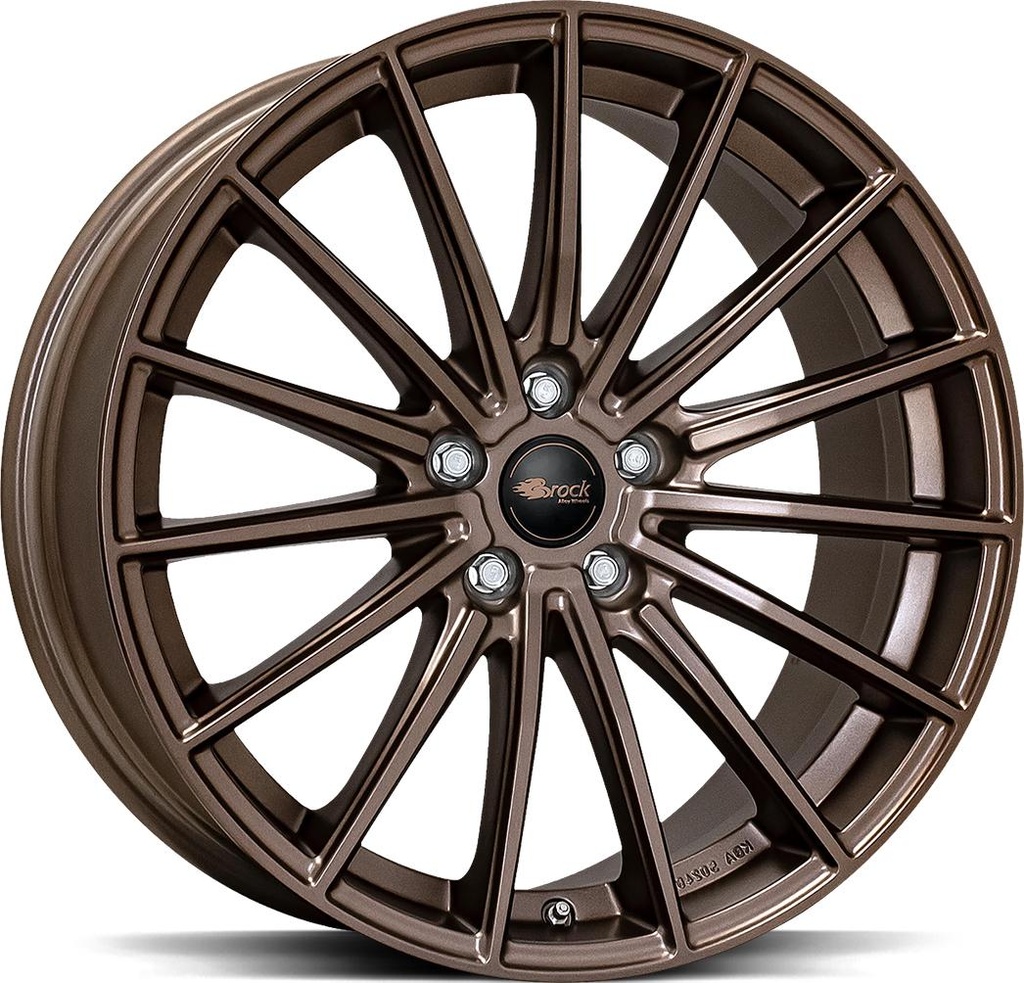 BROCK B36 BRONZE COPPER MATT 8.5x19 5/112 ET30 CB66.6
