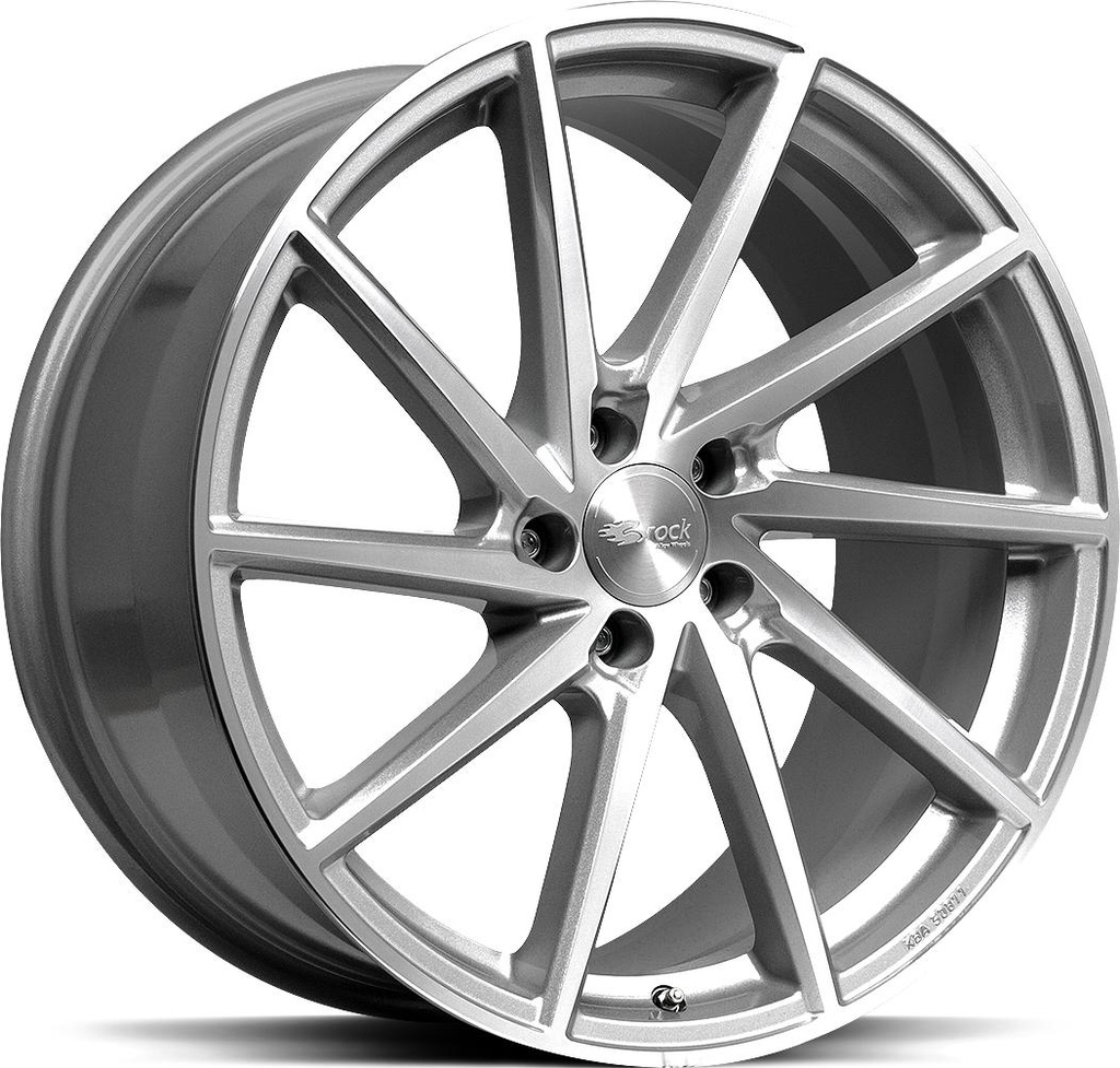 BROCK B37 CRYSTAL SILV POL 8.5x19 5/112 ET43 CB66.6