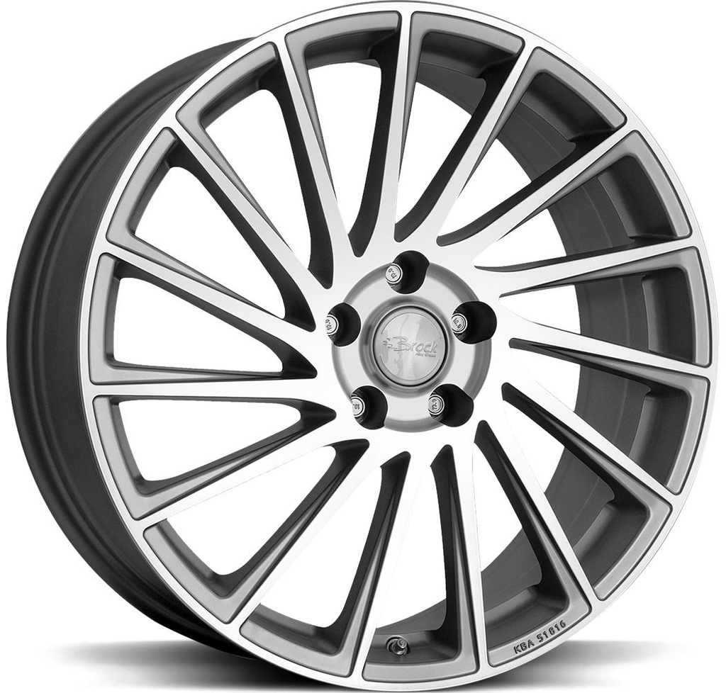 BROCK B39 FERRIC GREY POL 7.5x18 5/114.3 ET50 CB67.1