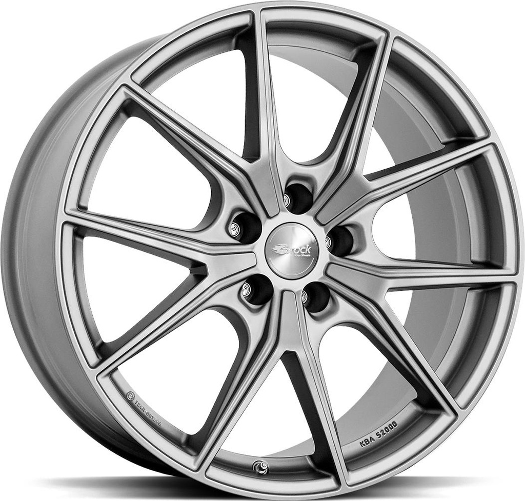 BROCK B40 FERRIC GREY MATT 9.5x20 5/130 ET35 CB84.1
