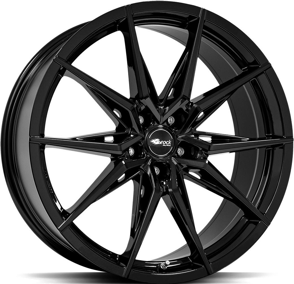 BROCK B42 SHINY BLACK 8.5x20 5/114.3 ET35 CB72.6