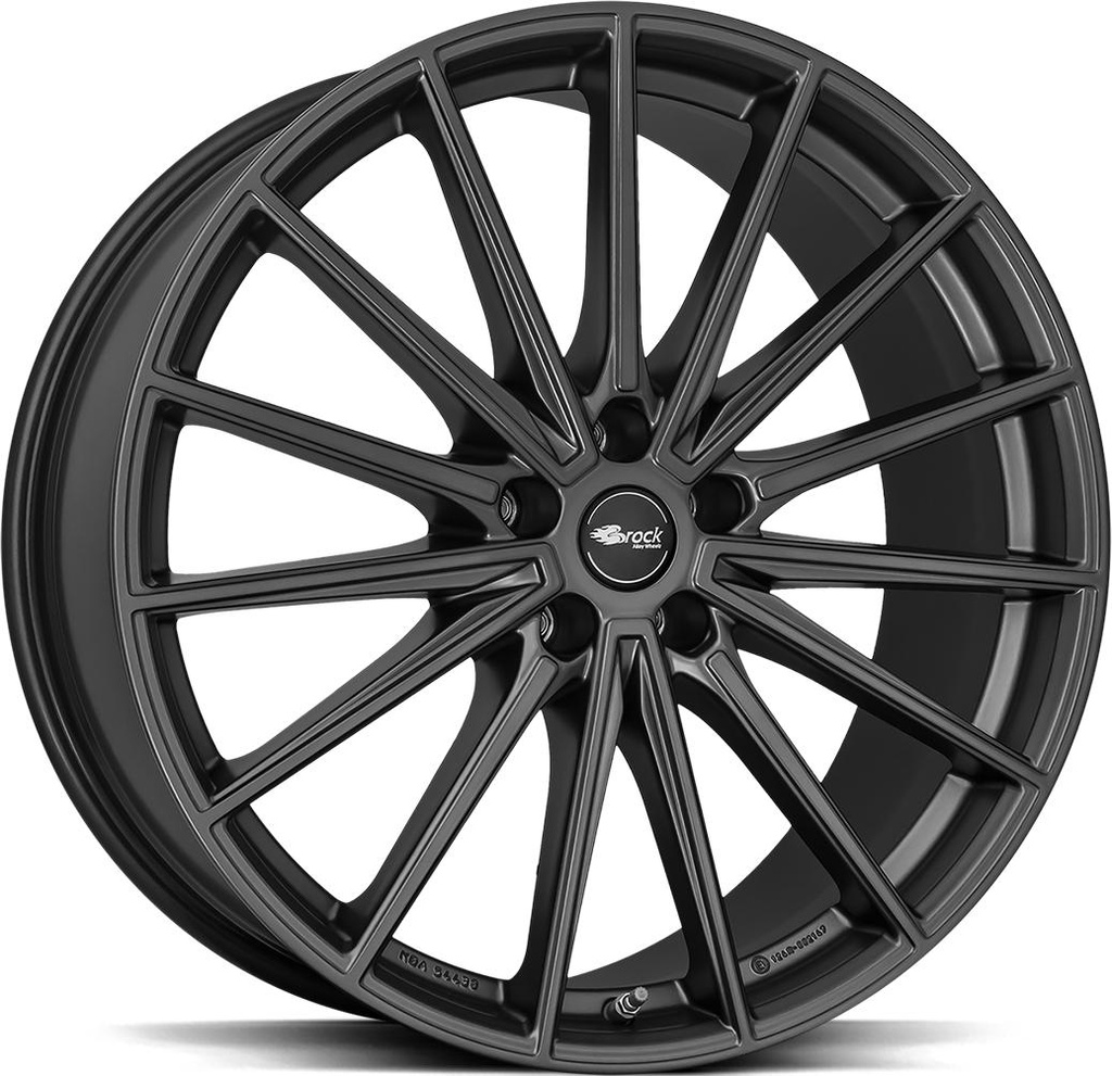 BROCK B43 COSMIC GREY MATT 10x20 5/114.3 ET45 CB64.2