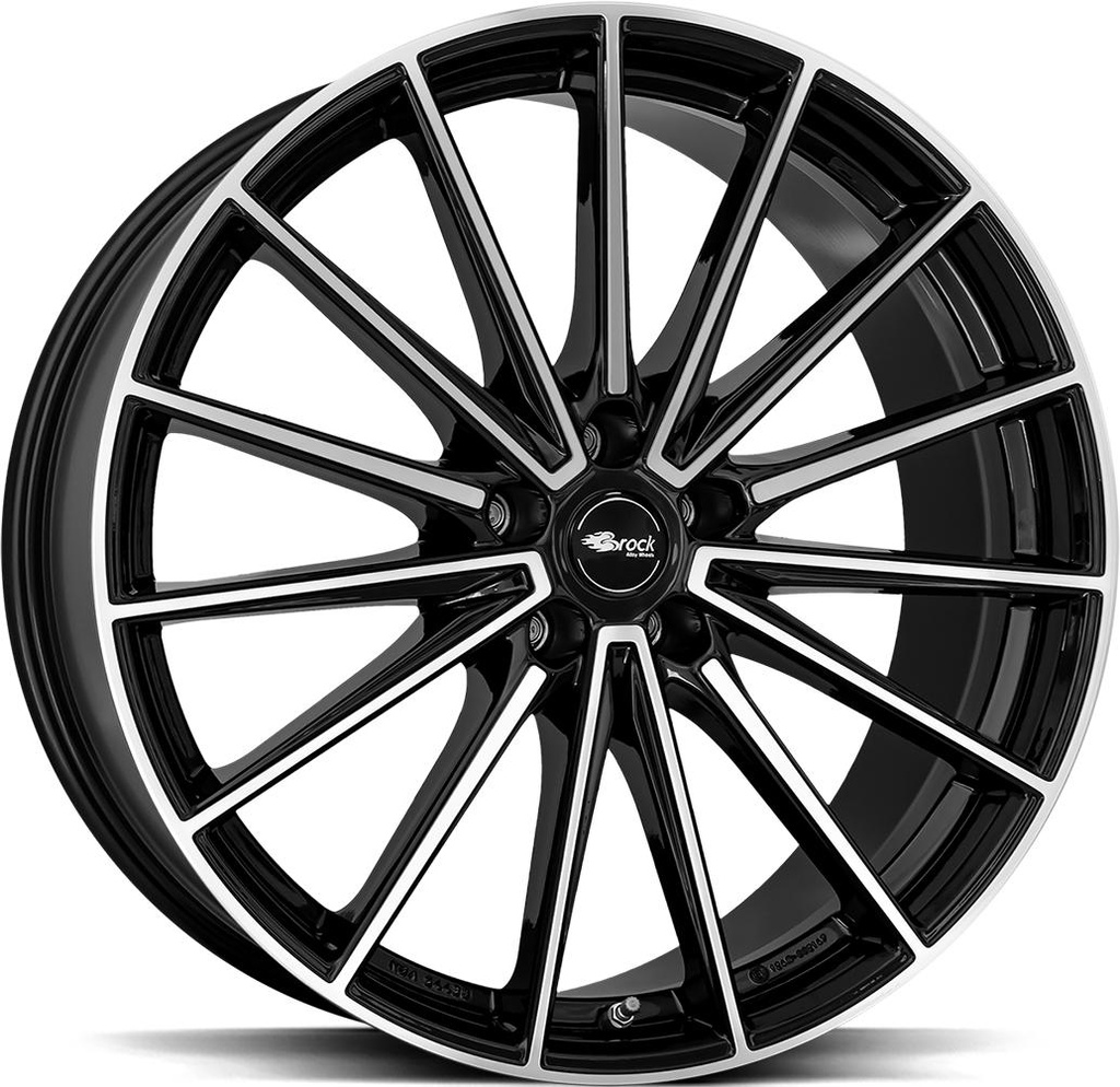 BROCK B43 BLACK FULL POL 8.5x21 5/108 ET38.5 CB63.4