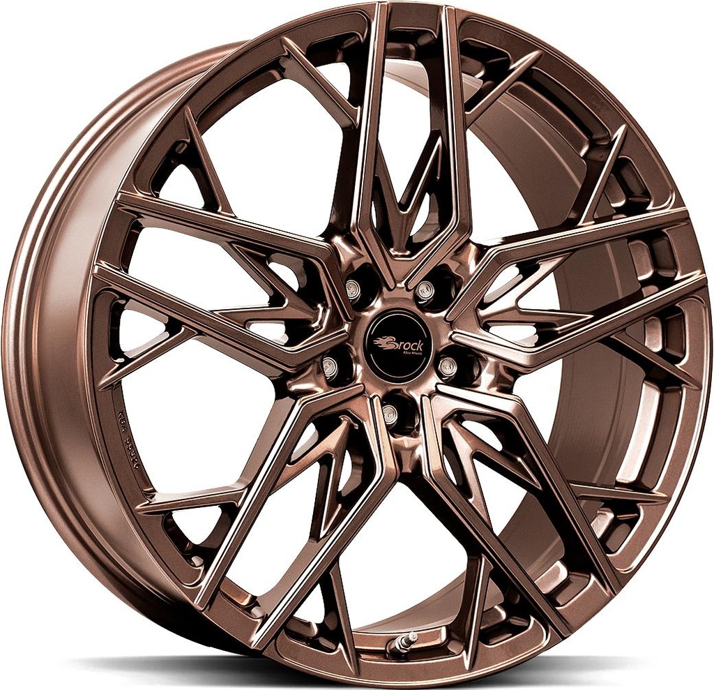 BROCK B44 BRONZE COPPER 8.5x19 5/112 ET30 CB66.6