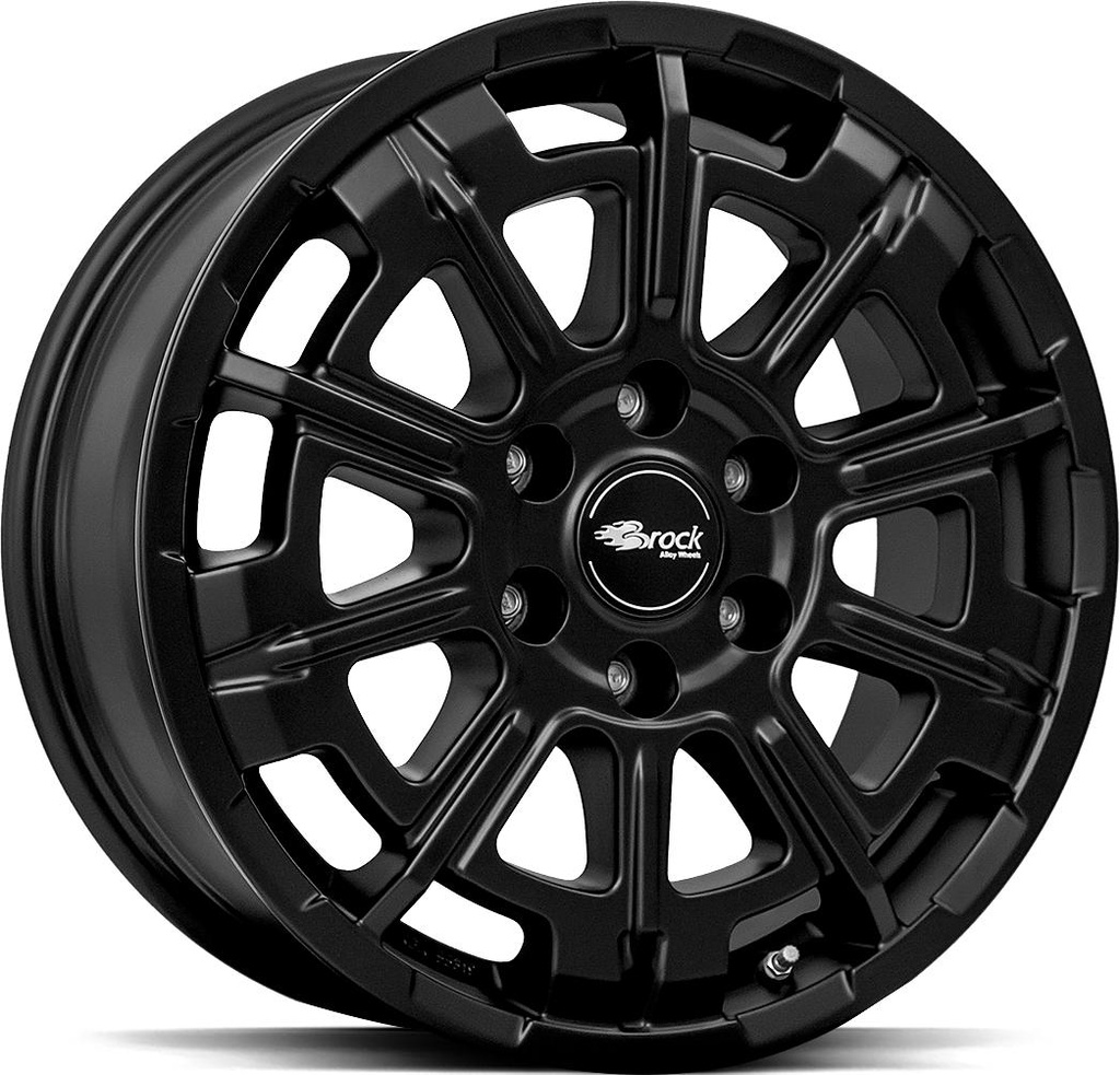 BROCK B45 SHINY BLACK 7x17 6/120 ET45 CB74.6