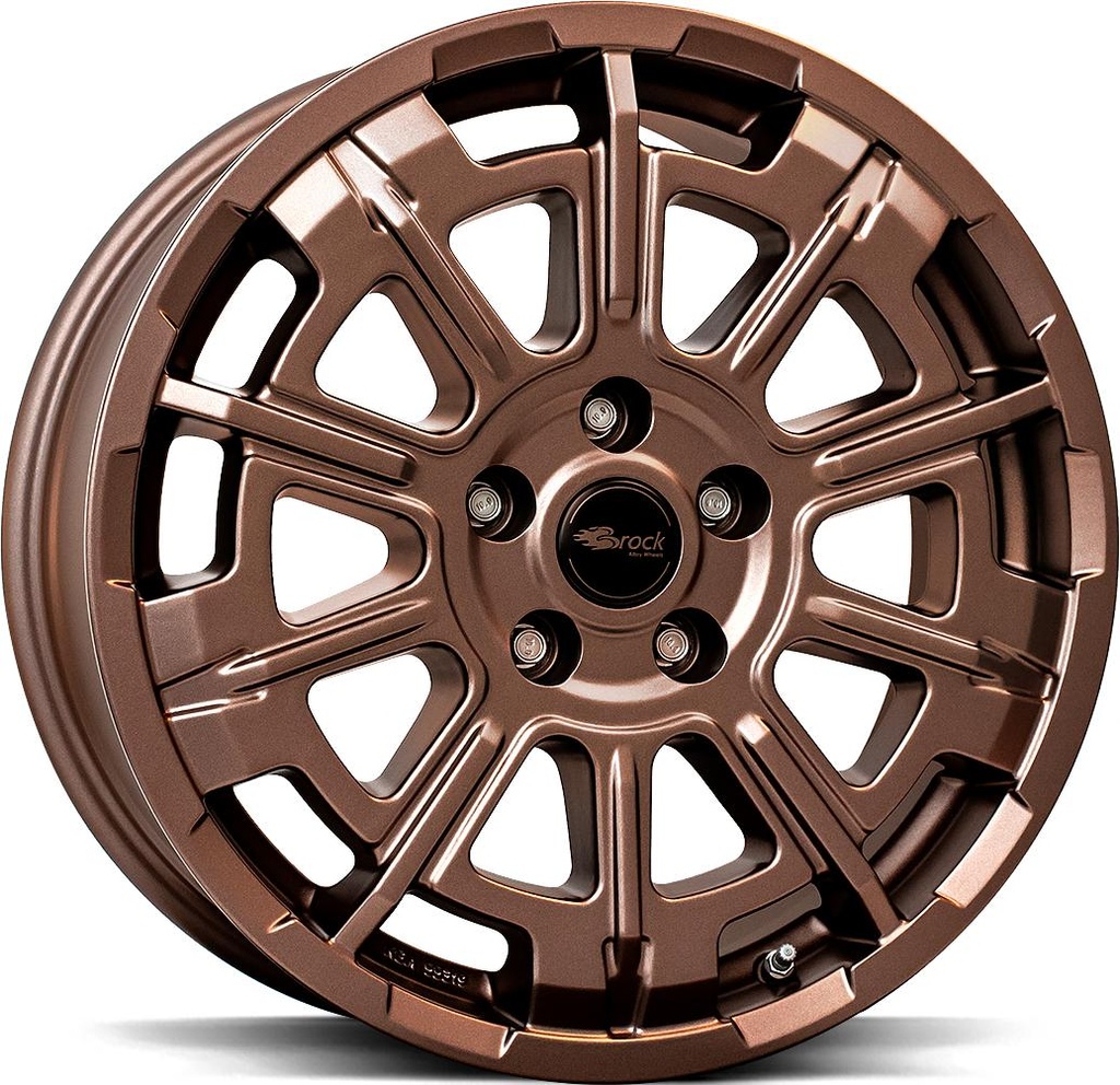 BROCK B45 BRONZE COPPER 7x17 5/114.3 ET45 CB66.1