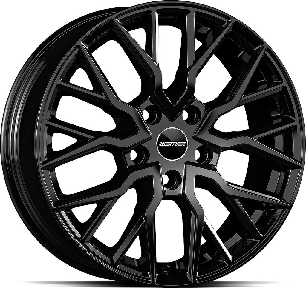 GMP BOOSTER GLOSS BLACK 7.5x17 5/120 ET50 CB65.1