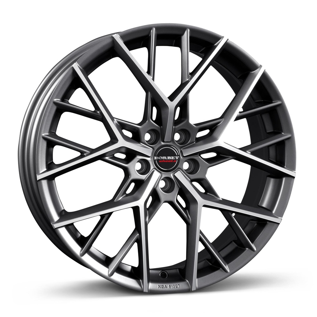 BORBET BY TITAN POL MATT 10x21 5/114.3 ET39 CB70.6