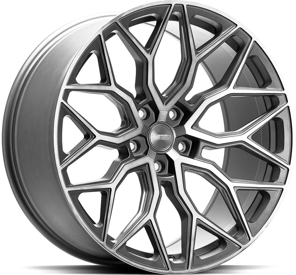 VOSSEN HF2 TINTED MATT GUN METAL 9x20 5/112 ET32 CB66.6