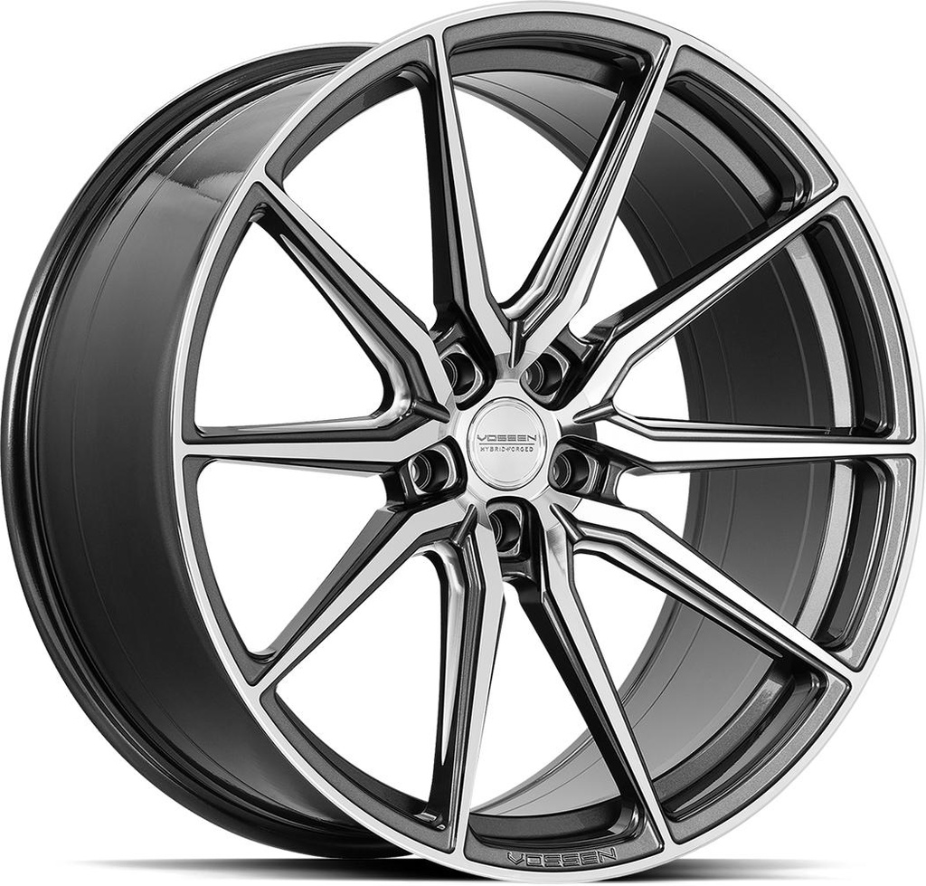 VOSSEN HF3 GLOSS GRAPHITE POL 10x24 5/150 ET32 CB110.1
